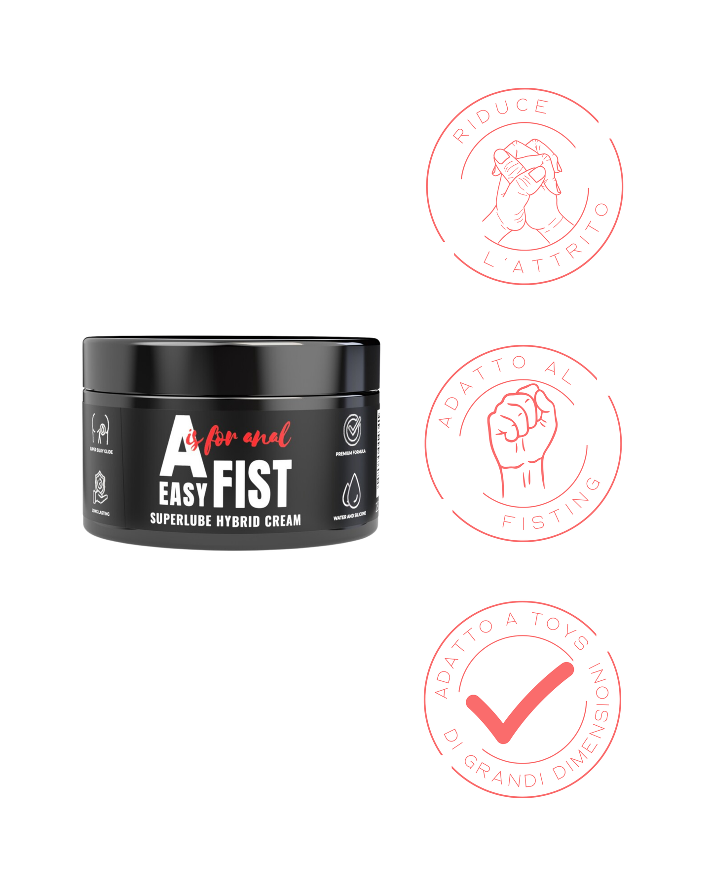 Lubrificante Anale A is for Easy Fist