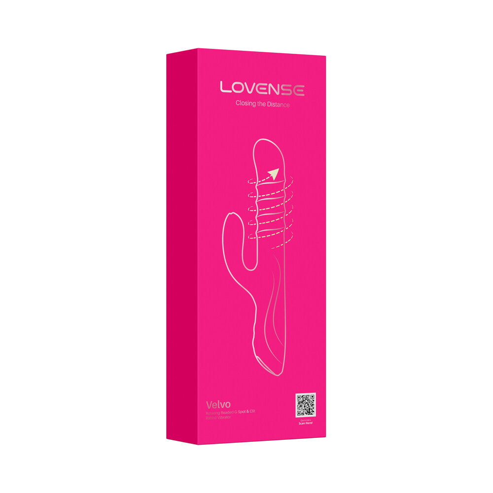 Vibratore Rabbit Lovense Velvo controllo remoto da app